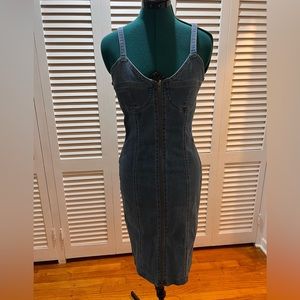 Denim dress size M